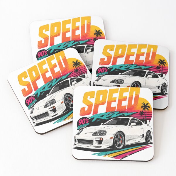 Item preview, Retro Speed Sports Car designed and sold by StickersHul.