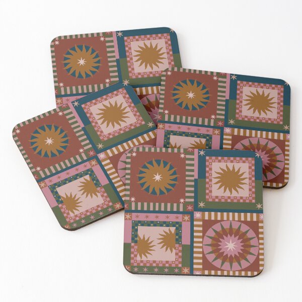 Item preview, Celestial Patchwork Sun designed and sold by prikanashiro.