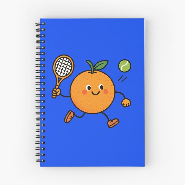 Item preview, Funny Orange Hitting a Tennis Ball designed and sold by AlchemyColor.