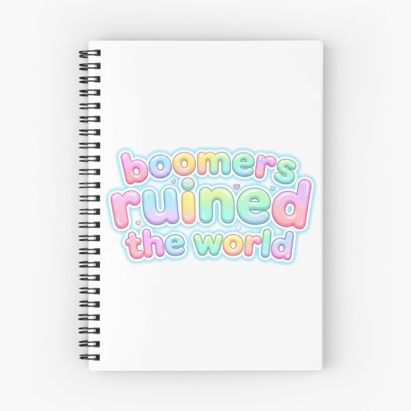 Item preview, Boomers Ruined The World designed and sold by TobattoVision Commodities.