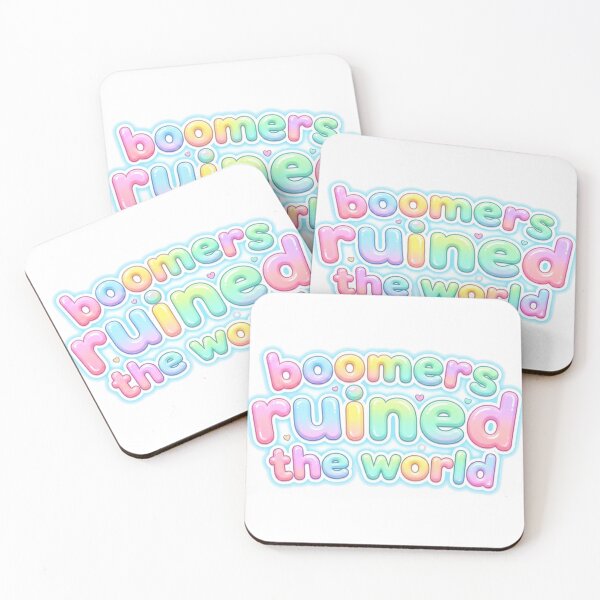Item preview, Boomers Ruined The World designed and sold by TobattoVision Commodities.