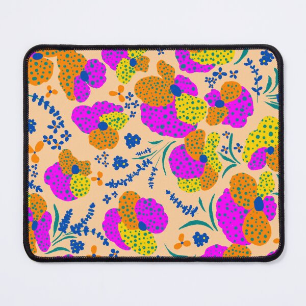Item preview, Vibrant Retro Floral Garden Pattern designed and sold by AneissPiaf.