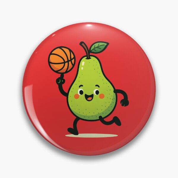 Item preview, Basketball Pear In Action designed and sold by AlchemyColor.