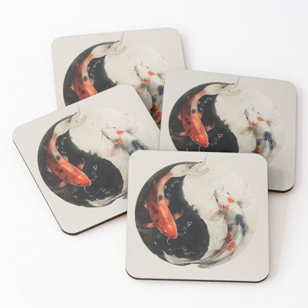 Item preview, Koi Fish, Yin&Yang designed and sold by xiao xuans.