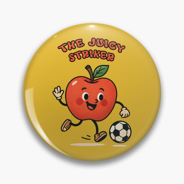 Item preview, An apple is playing football designed and sold by AlchemyColor.