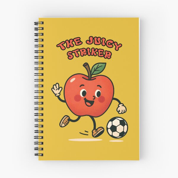 Item preview, An apple is playing football designed and sold by AlchemyColor.