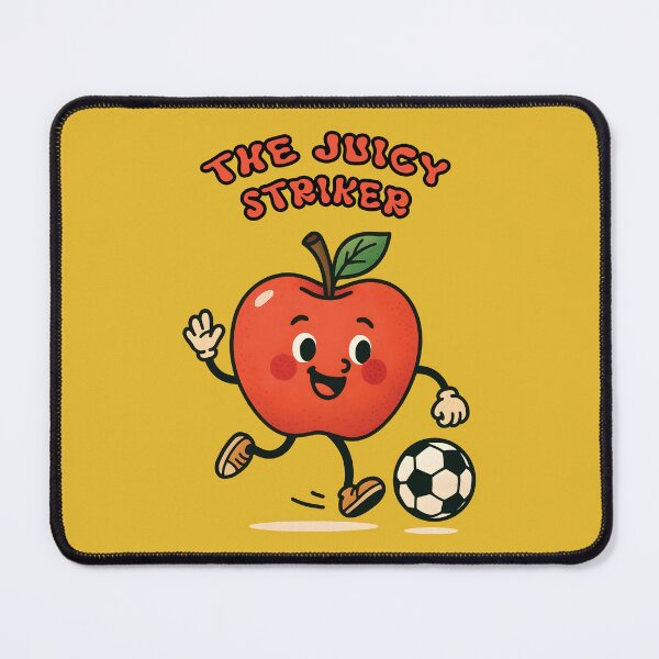 Item preview, An apple is playing football designed and sold by AlchemyColor.