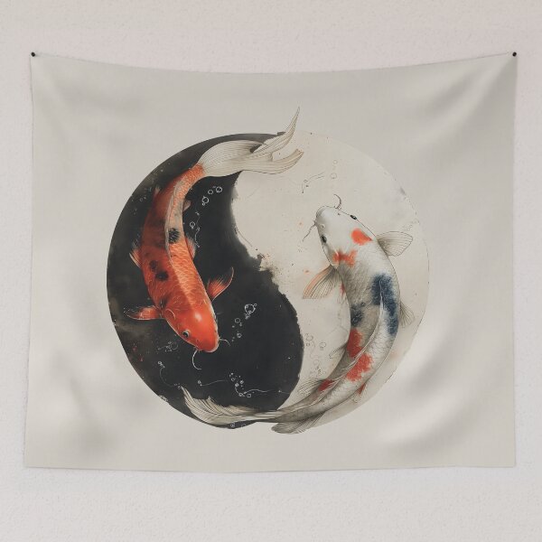 Item preview, Koi Fish, Yin&Yang designed and sold by xiao xuans.