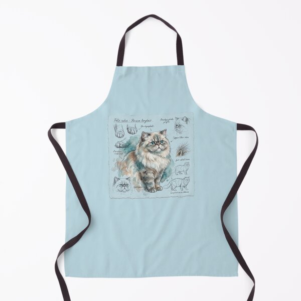 Item preview, Persian Cat Anatomical Scientific Sketch Illustration designed and sold by Paolo-Bandal.