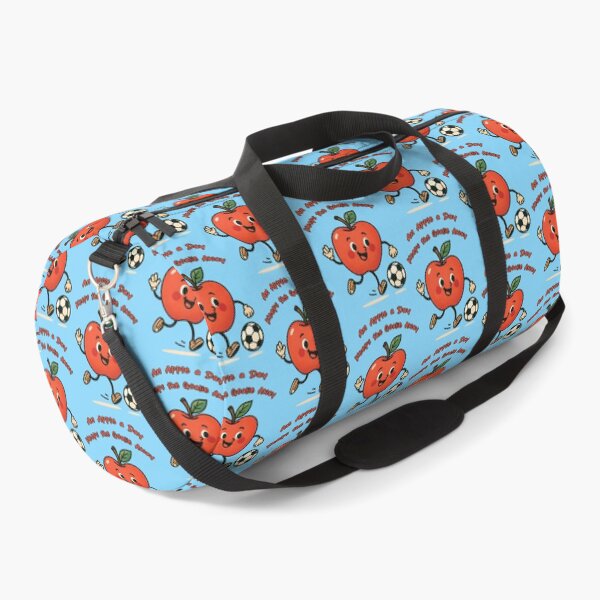 Item preview, An apple is playing soccer designed and sold by AlchemyColor.