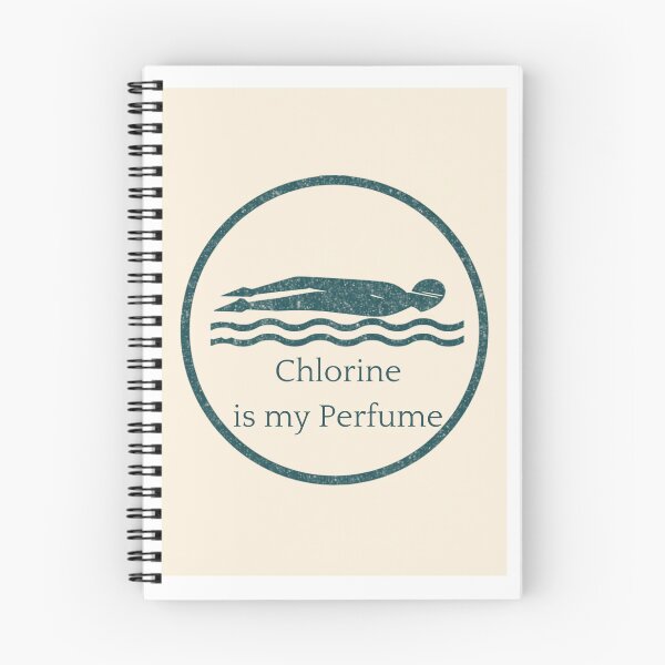 Item preview, Chlorine Is My Perfume Funny Swimmer Vintage Badge Retro Design designed and sold by jojodebondy.