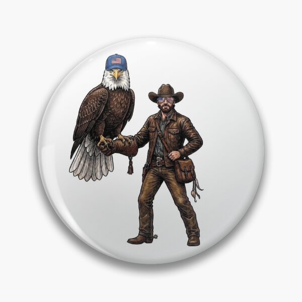 Item preview, American Legend: Cowboy and Bald Eagle Adventure designed and sold by orioleoutdoor.