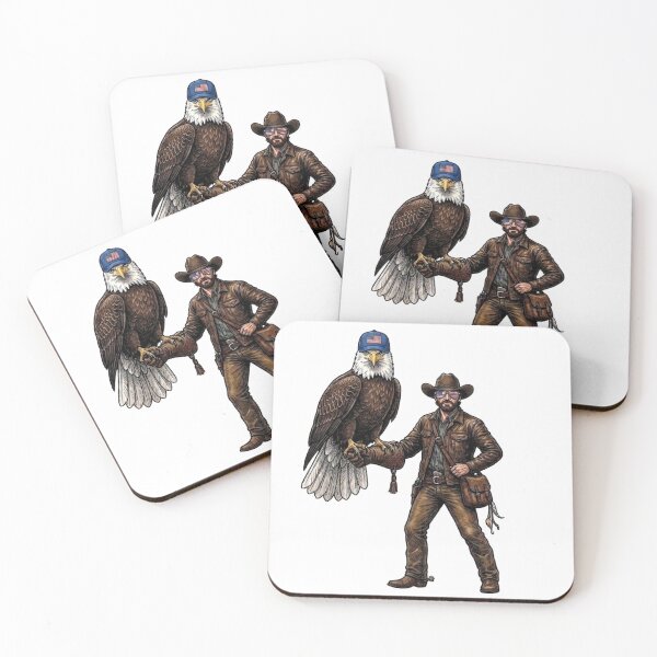 Item preview, American Legend: Cowboy and Bald Eagle Adventure designed and sold by orioleoutdoor.