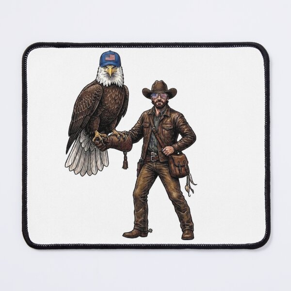 Item preview, American Legend: Cowboy and Bald Eagle Adventure designed and sold by orioleoutdoor.