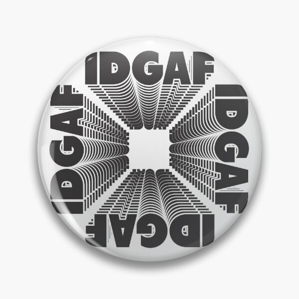 Item preview, IDGAF designed and sold by VisualBeats.