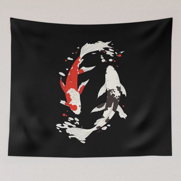 Item preview, Tui and La - Yin & Yang Koi designed and sold by xiao xuans.