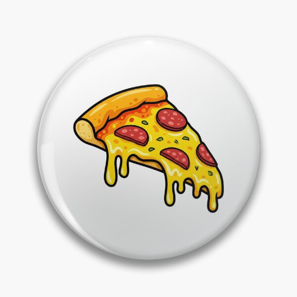 Item preview, Cheesy Pepperoni Pizza Slice Pop Art designed and sold by Opal Aura .