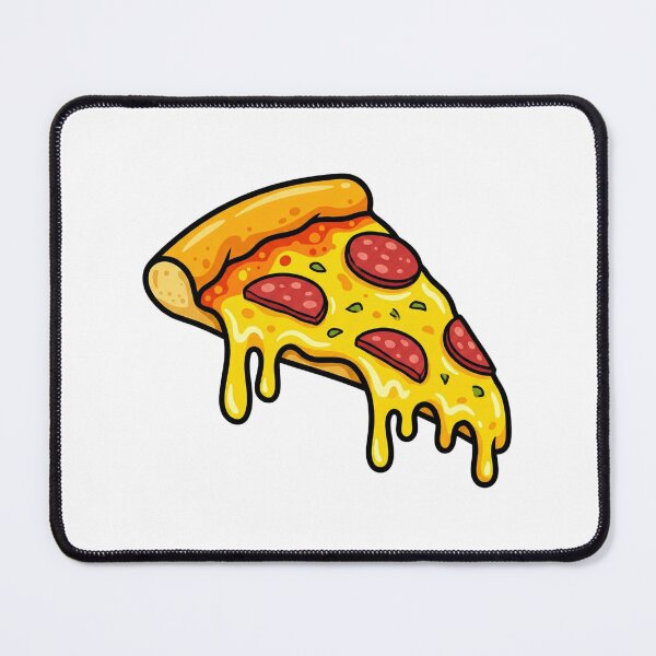 Item preview, Cheesy Pepperoni Pizza Slice Pop Art designed and sold by Opal Aura .