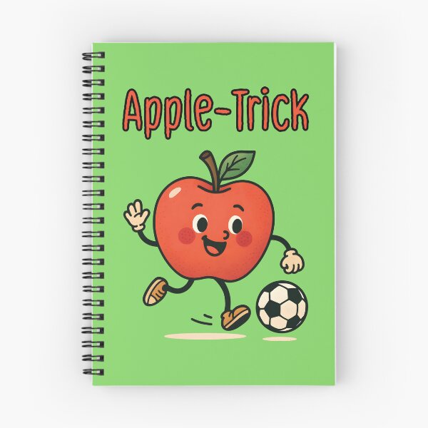 Item preview, The apple is kicking a football designed and sold by AlchemyColor.