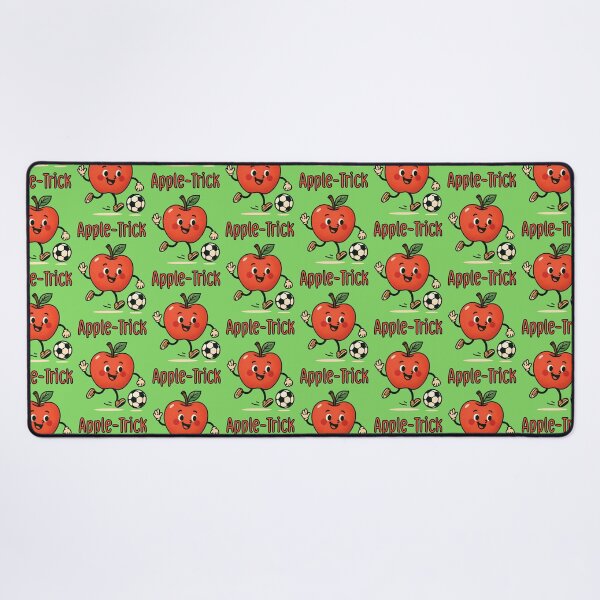 Item preview, The apple is kicking a football designed and sold by AlchemyColor.