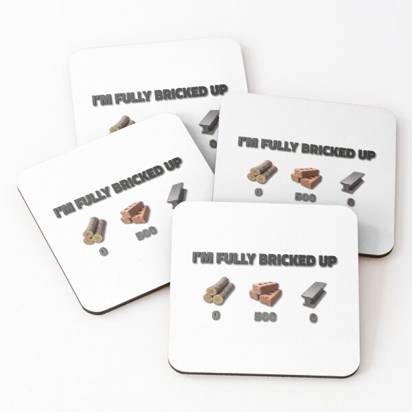 Item preview, I’m Fully Bricked Up Funny Construction Meme Graphic designed and sold by NuralsArt.