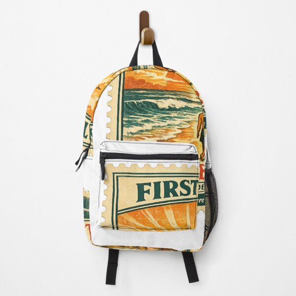 Item preview, First State Forever Chill Vintage Beach designed and sold by Dresut.