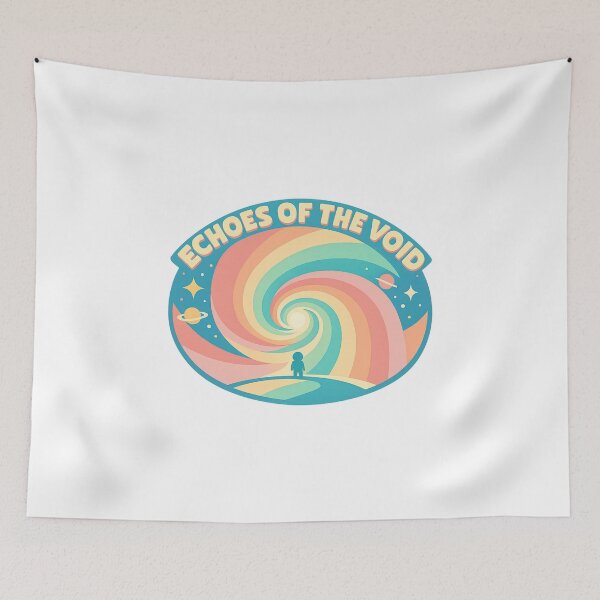Item preview, Echoes of the Void – Science Fiction designed and sold by LuveraxArt.