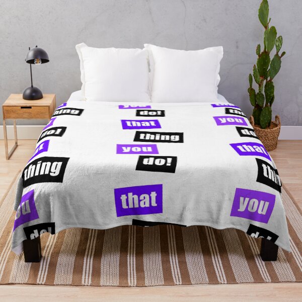 Item preview, That Thing You Do Purple and Black designed and sold by Normbot2000.