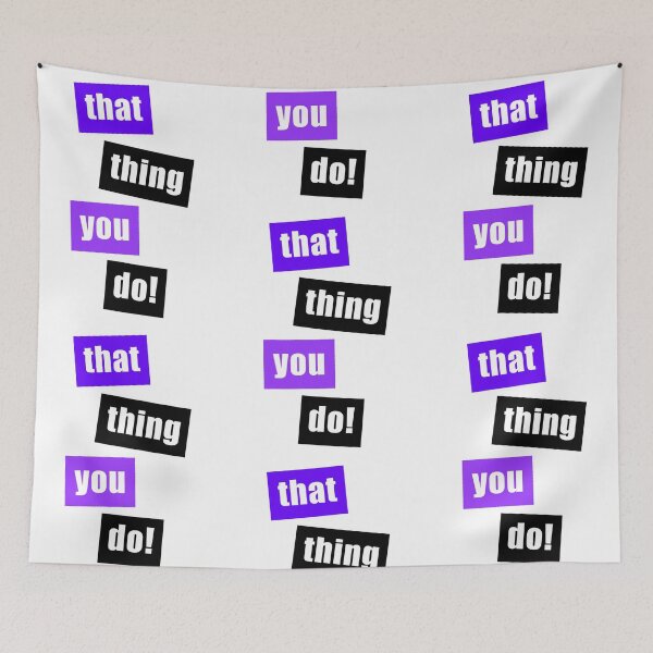 Item preview, That Thing You Do Purple and Black designed and sold by Normbot2000.