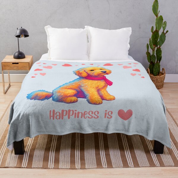 Item preview, Happiness ls doodle puppy designed and sold by Doodles Down South.