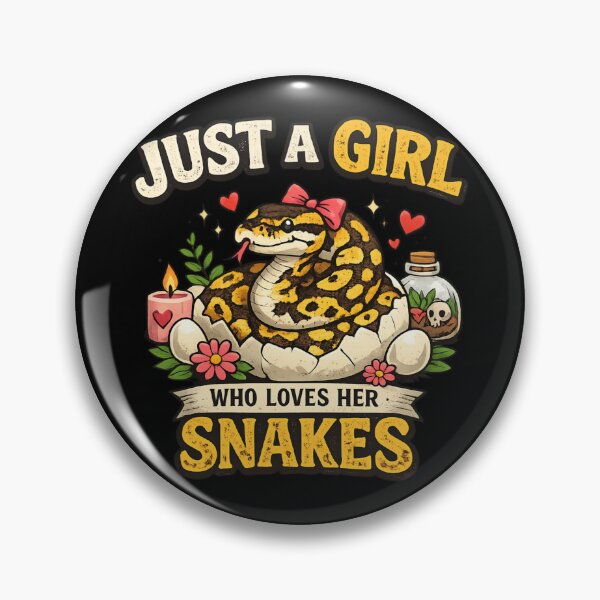 Item preview, Just a Girl Who Loves Her Snakes designed and sold by SidTastic .