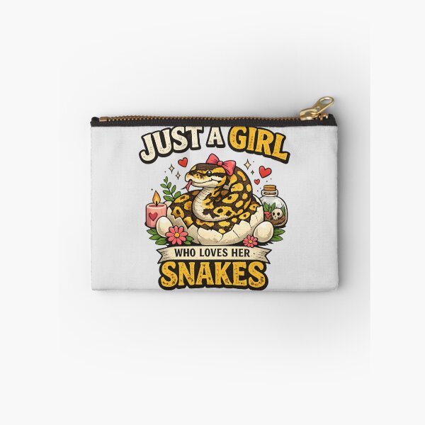 Item preview, Just a Girl Who Loves Her Snakes designed and sold by SidTastic .
