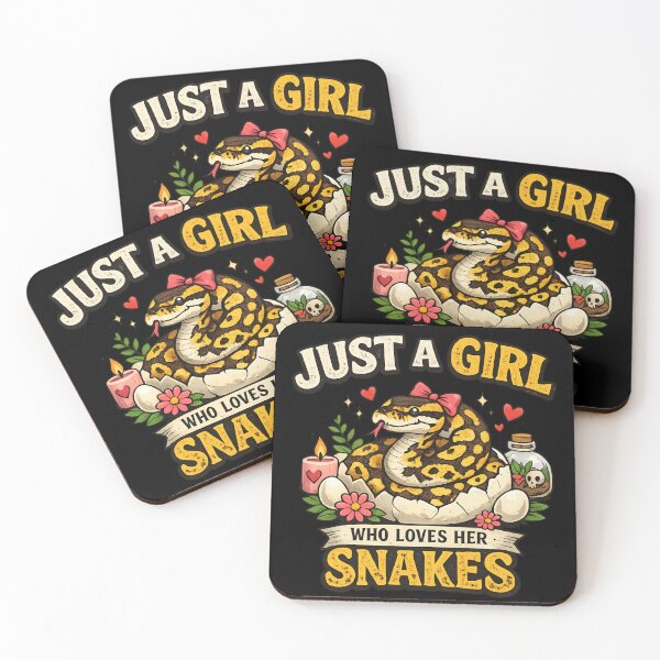 Item preview, Just a Girl Who Loves Her Snakes designed and sold by SidTastic .