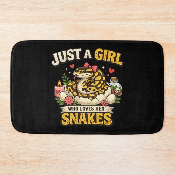 Item preview, Just a Girl Who Loves Her Snakes designed and sold by SidTastic .