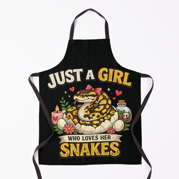 Item preview, Just a Girl Who Loves Her Snakes designed and sold by SidTastic .