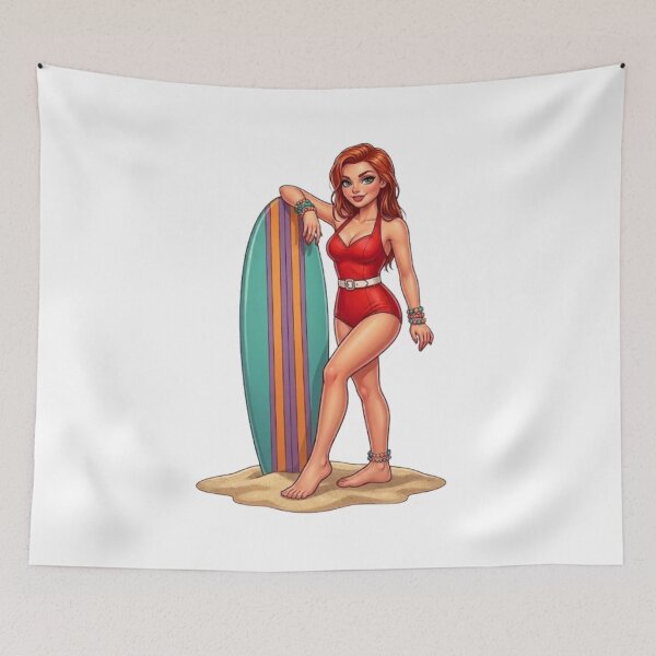 Item preview, "Retro Glamour: Charm and Audacity of Pin-Ups” designed and sold by CHRIST5000.