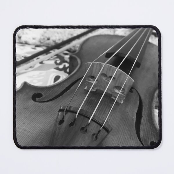 Item preview, Black & white violin designed and sold by Auj-8.