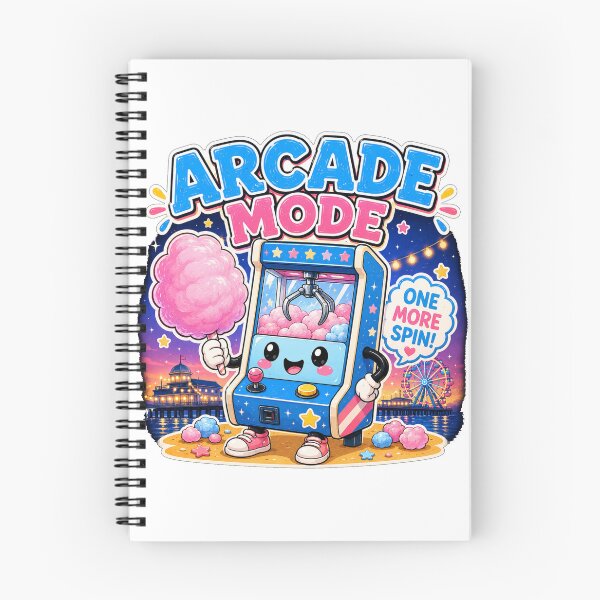 Item preview, Arcade Mode Candy Floss Claw Machine Shirt | Cute Seaside Arcade Retro Kawaii Design designed and sold by Snackwave Ninety.