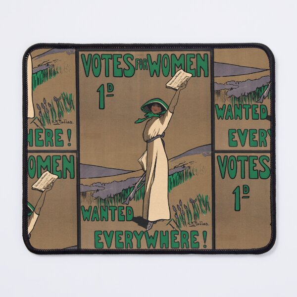 Item preview, Empowering Women's Suffrage Poster | Votes for Women | Art Nouveau Style | Early 20th Century Historical Print & Wall Art designed and sold by artofuniverse.