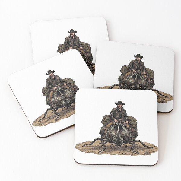 Item preview, The Beetle Rider: Weird West Surreal Cowboy Adventure designed and sold by orioleoutdoor.