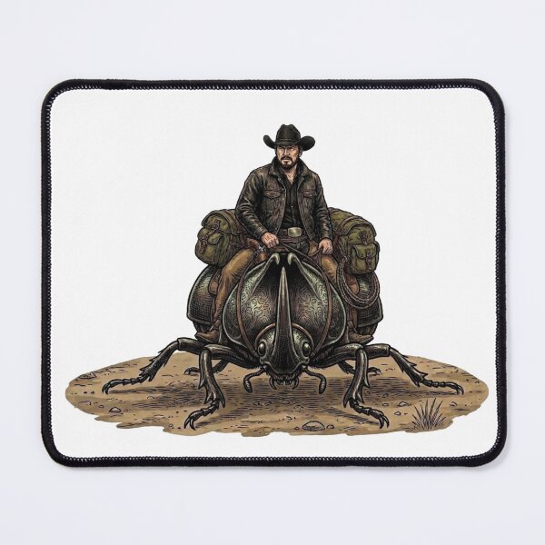 Item preview, The Beetle Rider: Weird West Surreal Cowboy Adventure designed and sold by orioleoutdoor.