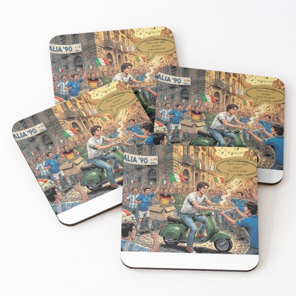 Item preview, Vesuvius 0: Italia 90 World Cup Pizza Delivery designed and sold by inkmxpstudios.