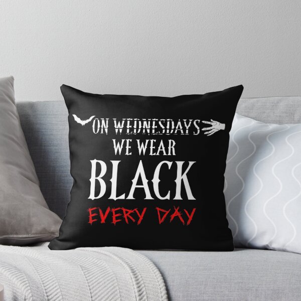 Item preview, On Wednesdays We Wear Black - We Wear Black Every Day designed and sold by XIOMOS.