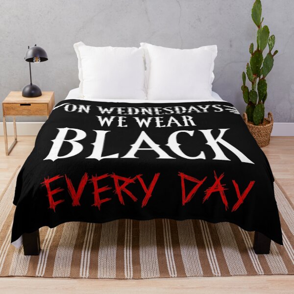 Item preview, On Wednesdays We Wear Black - We Wear Black Every Day designed and sold by XIOMOS.