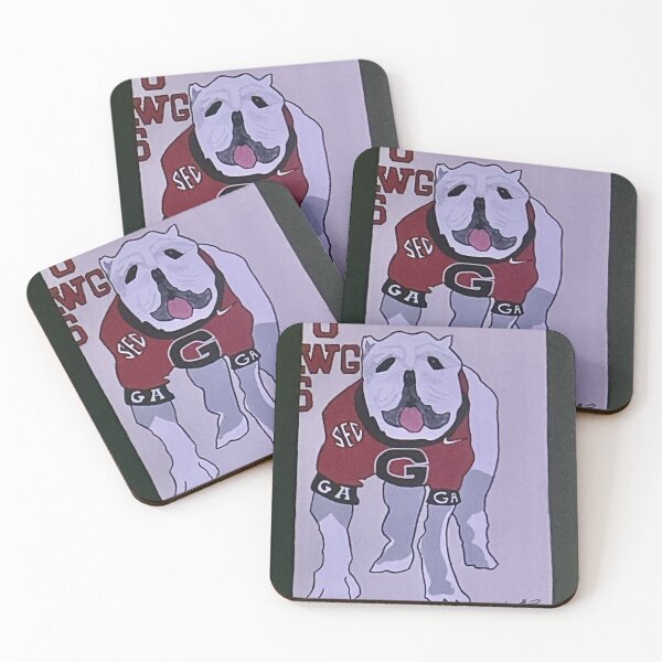 Item preview, Georgia Bulldogs Mascot Art designed and sold by NapierStudios.