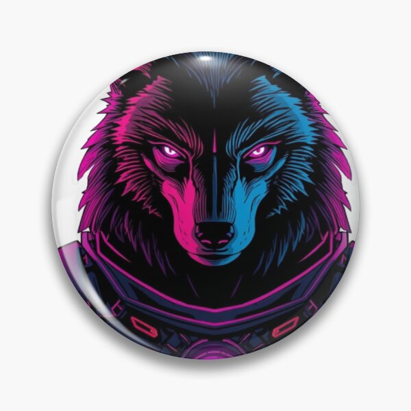 Item preview, Cyber Wolf Neon Legend designed and sold by ItzLacarth.