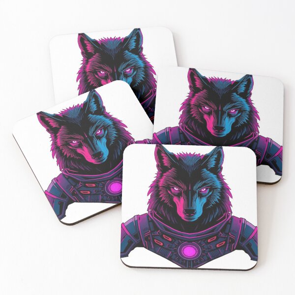 Item preview, Cyber Wolf Neon Legend designed and sold by ItzLacarth.