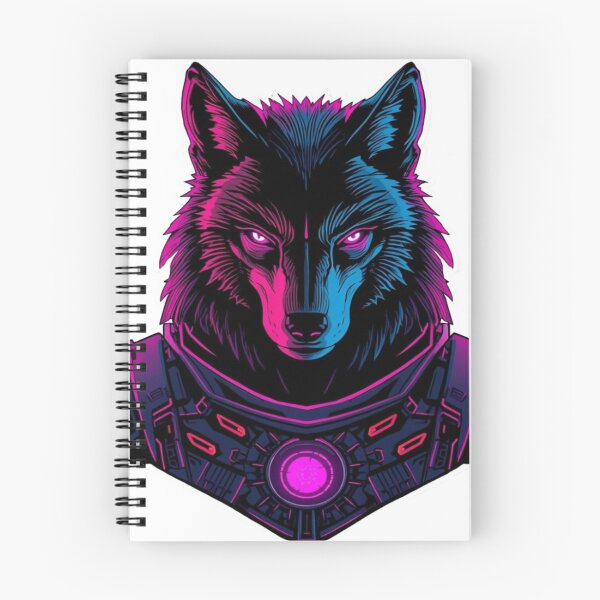 Item preview, Cyber Wolf Neon Legend designed and sold by ItzLacarth.