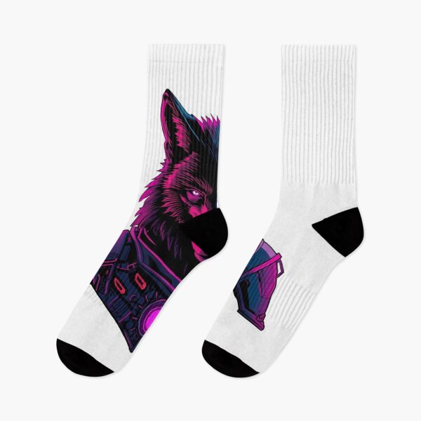 Item preview, Cyber Wolf Neon Legend designed and sold by ItzLacarth.