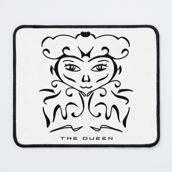 Item preview, The Queen Tribal Goddess Line Art designed and sold by Rexusstain.